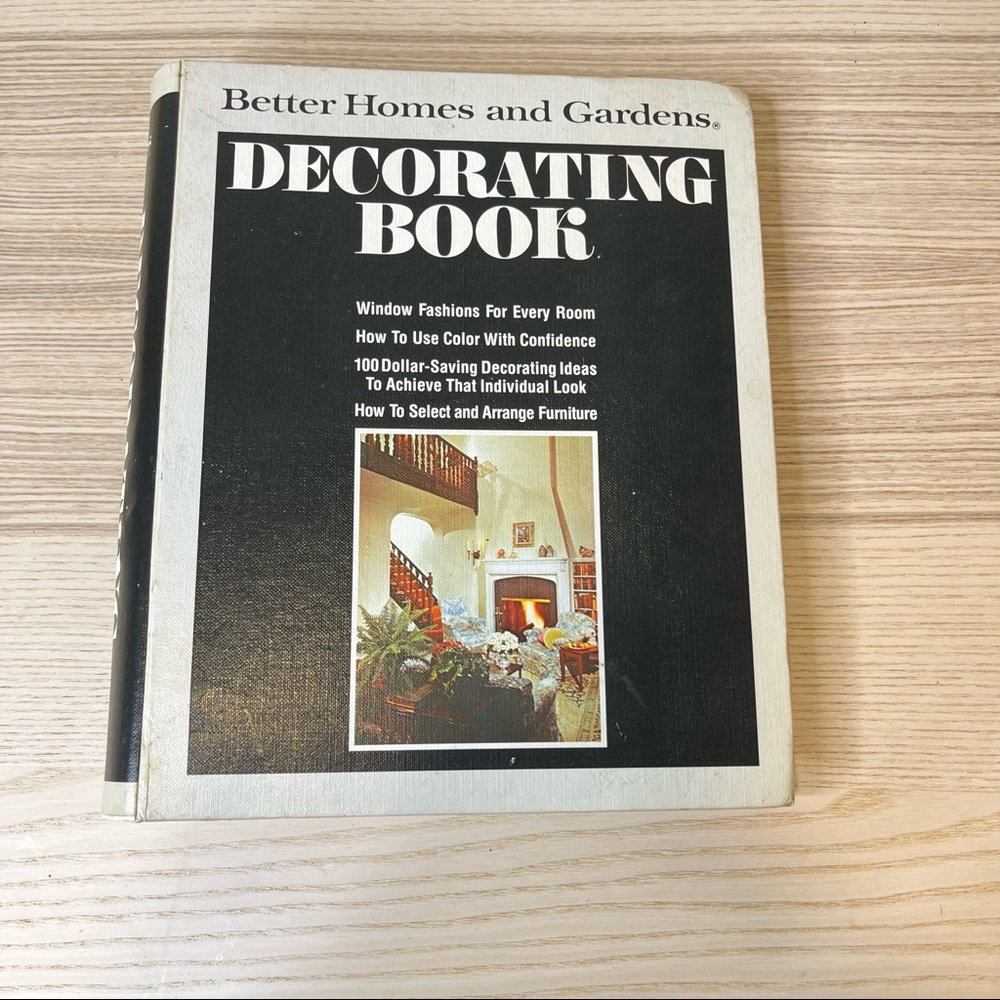 Better Homes & Gardens Vintage 1975 Decorating Book